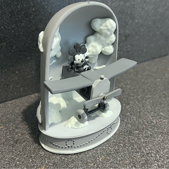 Disney Mickey & Minnie Disney 100 Eras Sketchbook Hanging Ornament, Plane Crazy - Picture 9 of 16